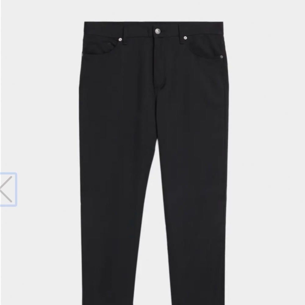 ZEGNA Men's Wool Slim Fit Five-Pocket Pants